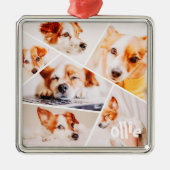 ペッモダントシンプルカスタム6画像丁合写真 メタルオーナメント (正面)