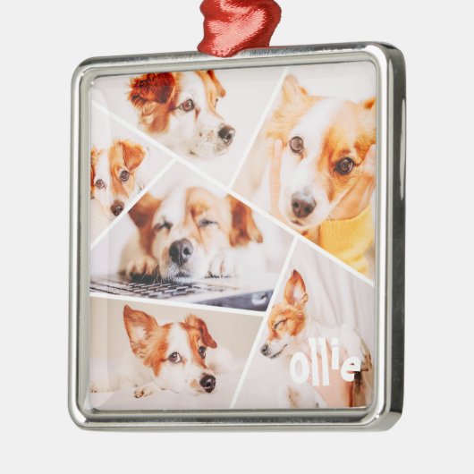 ペッモダントシンプルカスタム6画像丁合写真 メタルオーナメント (左)