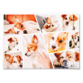 ペッモダントシンプルカスタム9 Photos Collage フォトプリント (正面)