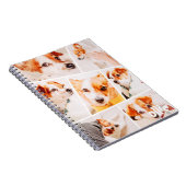 ペッモダントシンプル7カスタム画像コラージュ写真 ノートブック (右側)