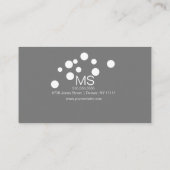 ペッモダントトリマーキャラクターロゴ報酬 名刺 (裏面)