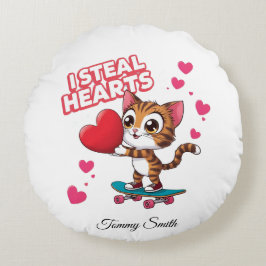 ペッモダント&パートナーズ向けバレンタインデー ラウンドクッション