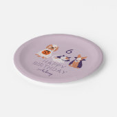 ペッ不気味ツハロウィーン誕生パーティー ペーパープレート (アングル)