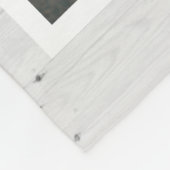 ペッ素朴トホーパーソナライズされたス記念写真 フリースブランケット (角)