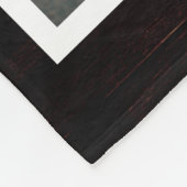 ペッ素朴トホーパーソナライズされたス記念写真 フリースブランケット (角)