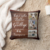 ペッ素朴ト記パーソナライズされた念写真コラージュ クッション (ブランケット)