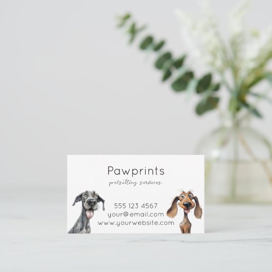 ペティシチ 名刺 (スタンド正面)