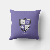 ペティ大学ミョウバンパーソナライズされたグラー クッション (裏面)