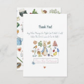ペテパーソナライズされたーター サンキューカード (正面/裏面)