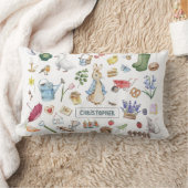 ペテパーソナライズされたーター ランバークッション (ブランケット)