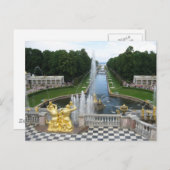 ペテルゴフ ポストカード (正面/裏面)