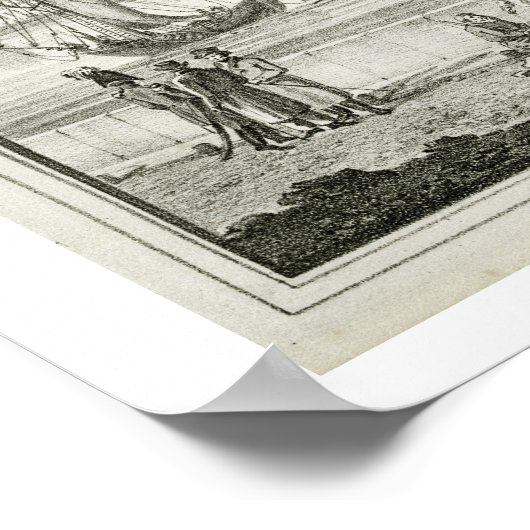 ペテルブルクの皇室冬の宮殿（リトボ） ポスター (角)