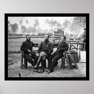 ペテルブルク包囲戦における3人の外科医、VA 1864 ポスター