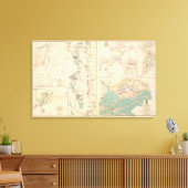 ペテルブルク周辺Bentonville Carolinas キャンバスプリント (インサイチュ (リビング))