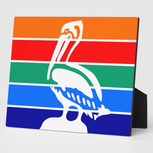 ペテルブルク国旗のプラーク フォトプラーク (側面)