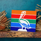 ペテルブルク国旗のプラーク フォトプラーク (側面)