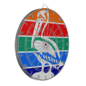 ペテルブルク市国旗(フロリダ) ダーツボード (正面左)