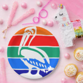 ペテルブルク市国旗（フロリダ） ペーパープレート (パーティー)