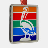 ペテルブルク市国旗（フロリダ） メタルオーナメント (右)