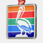 ペテルブルク市国旗（フロリダ） メタルオーナメント (左)
