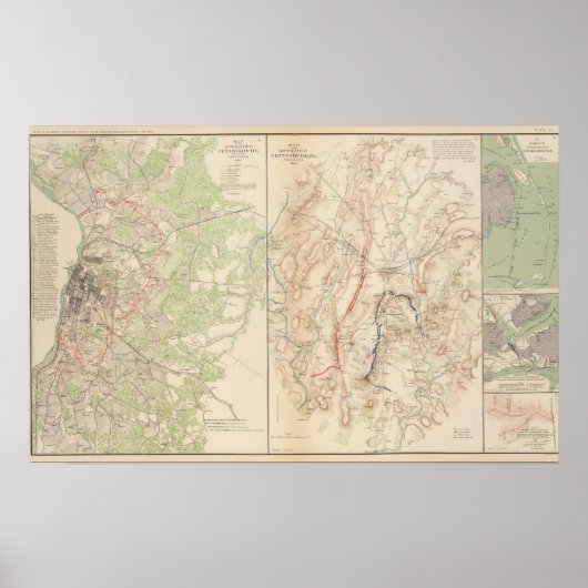 ペテルブルク，ゲチスバーグ ポスター (正面)