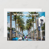 ペテルブルク,フロリダヤシの木 ポストカード (正面/裏面)