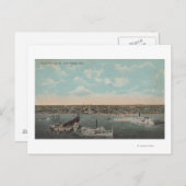 ペテルブルク,フロリダ州 – ウォーターフロントビュー ポストカード (正面/裏面)