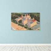 ペテルブルク，フロリダ – ドン・チェサールの空中 キャンバスプリント (インサイチュ (ウッドフロア))