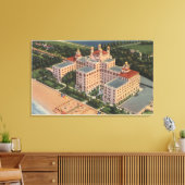 ペテルブルク，フロリダ – ドン・チェサールの空中 キャンバスプリント (インサイチュ (リビング))