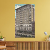 ペテルブルク,フロリダ – ペイルの外観 キャンバスプリント (インサイチュ (リビング))