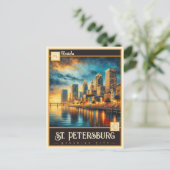 ペテルブルク,フロリダ |ヴィンテージはがき ポストカード (スタンド正面)