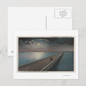 ペテルブルク，フロリダ – 夜景 ポストカード (正面/裏面)