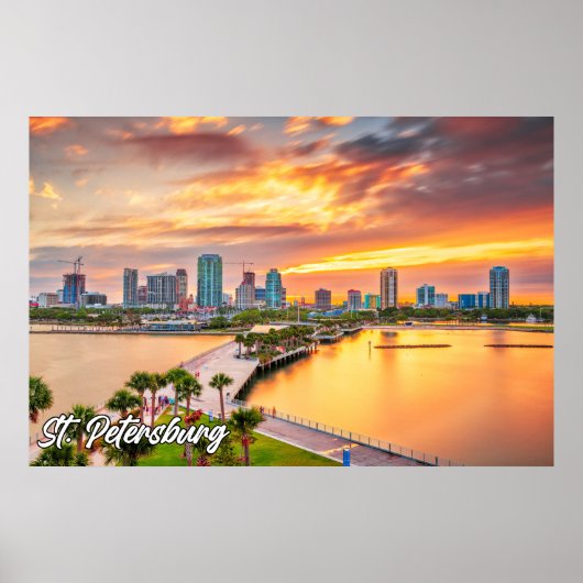 ペテルブルク，フロリダ，統一された州 ポスター (正面)