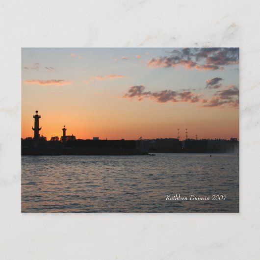 ペテルブルク,ロシア – はがき (正面)