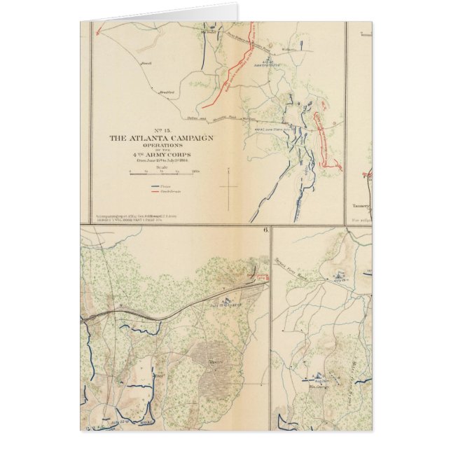 ペテルブルク、ヴァ、アトランタのキャンペーン (正面)