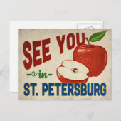 ペテルブルクFlorida Apple – ヴィンテージ旅行 ポストカード (正面/裏面)