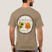 ペテル農場のローカルハニーTシャツ Tシャツ (裏面)