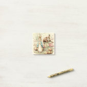 ペテロとベンジャミンがベアトリックス・ポッターによって玉ねぎを集める ポストイット (デスク上)