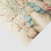 ペテロとベンジャミンがベアトリックス・ポッターによって玉ねぎを集める 薄葉紙 (詳細)