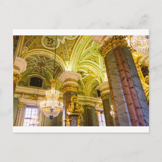 ペテロとポール要塞サンクトペテルブルク・ロシア ポストカード (正面)