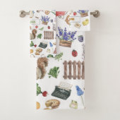 ペテロのうさぎのコラージュ バスタオルセット (インサイチュ)