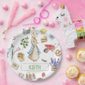 ペテロのうさぎのコラージュ ペーパープレート (パーティー)