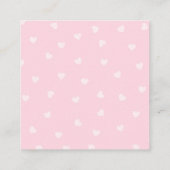 ペテロのオーダーメイドウサギありがとう エンクロージャーカード (裏面)