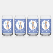 ペテロのオーダーメイドウサギありがとう ガラス缶 (正面)