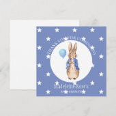 ペテロのオーダーメイドウサギありがとう サンキューカード (正面/裏面)