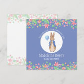 ペテロのオーダーメイドウサギありがとう サンキューカード (正面/裏面)