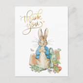 ペテロのオーダーメイドウサギありがとう ポストカード (正面)