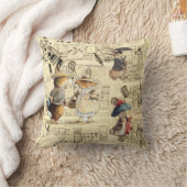 ペテロウサギ組成 クッション (ブランケット)