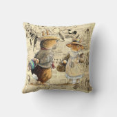 ペテロウサギ組成 クッション (裏面)