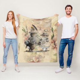 ペテロウサギ組成 フリースブランケット